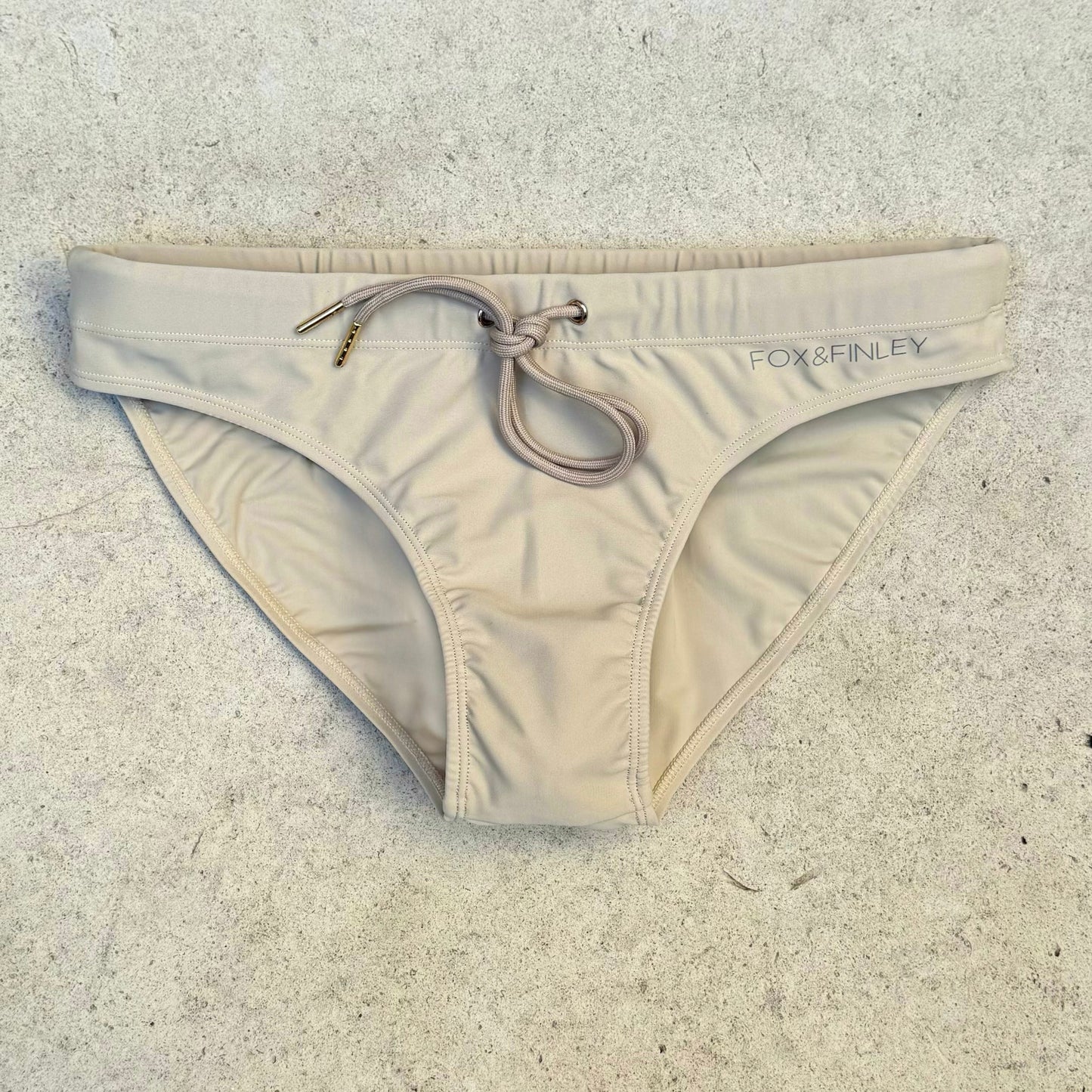 Classic Swim Brief | Beige