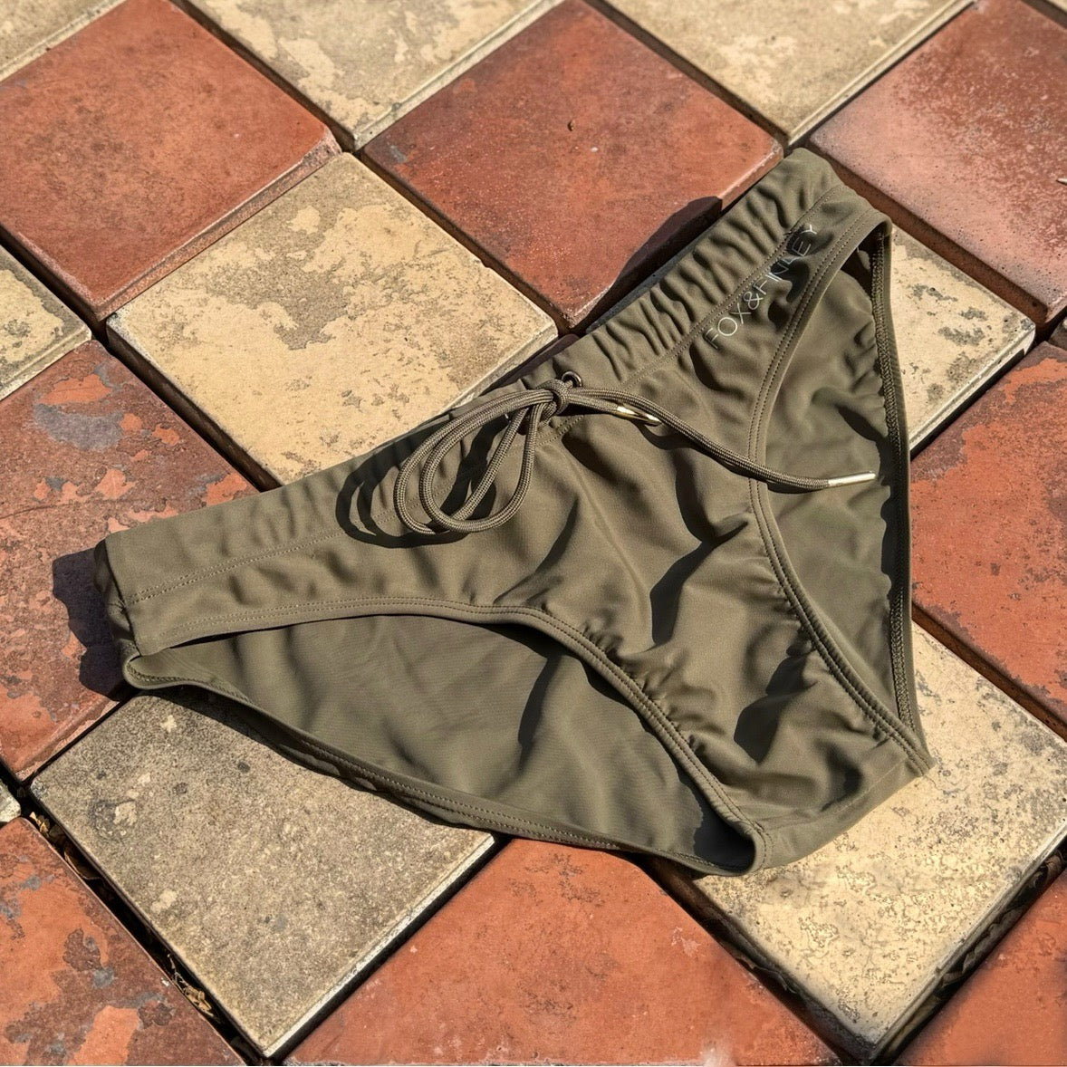 Classic Swim Brief | Olive